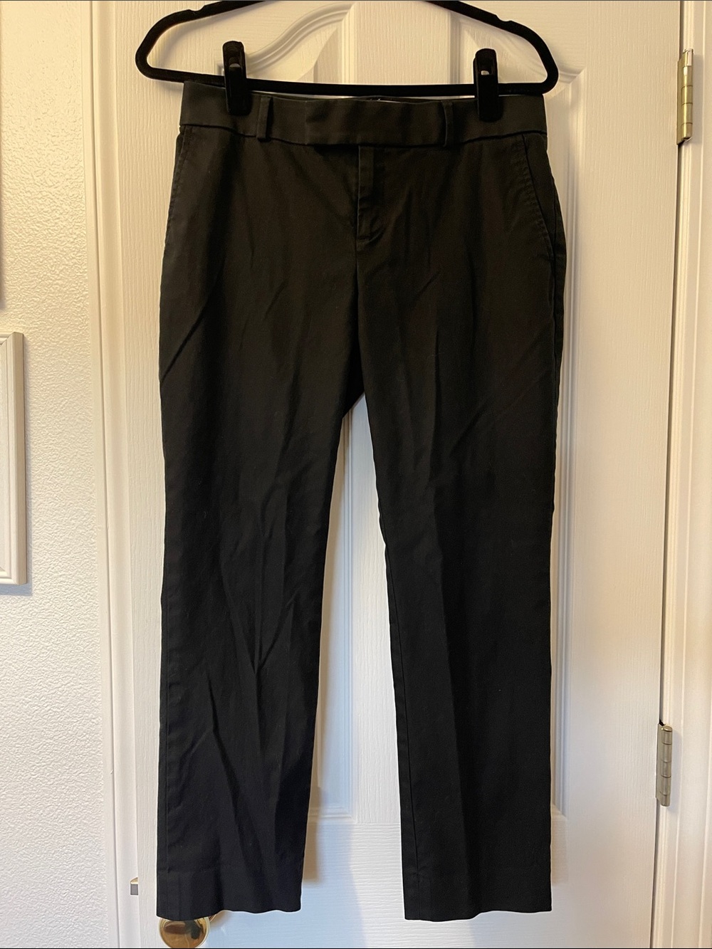 Banana Republic Black Cropped Dress Pants